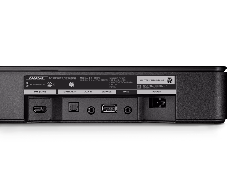 Renowned Noise-Cancelling Brand TV Speaker + Bass Module 500 Set