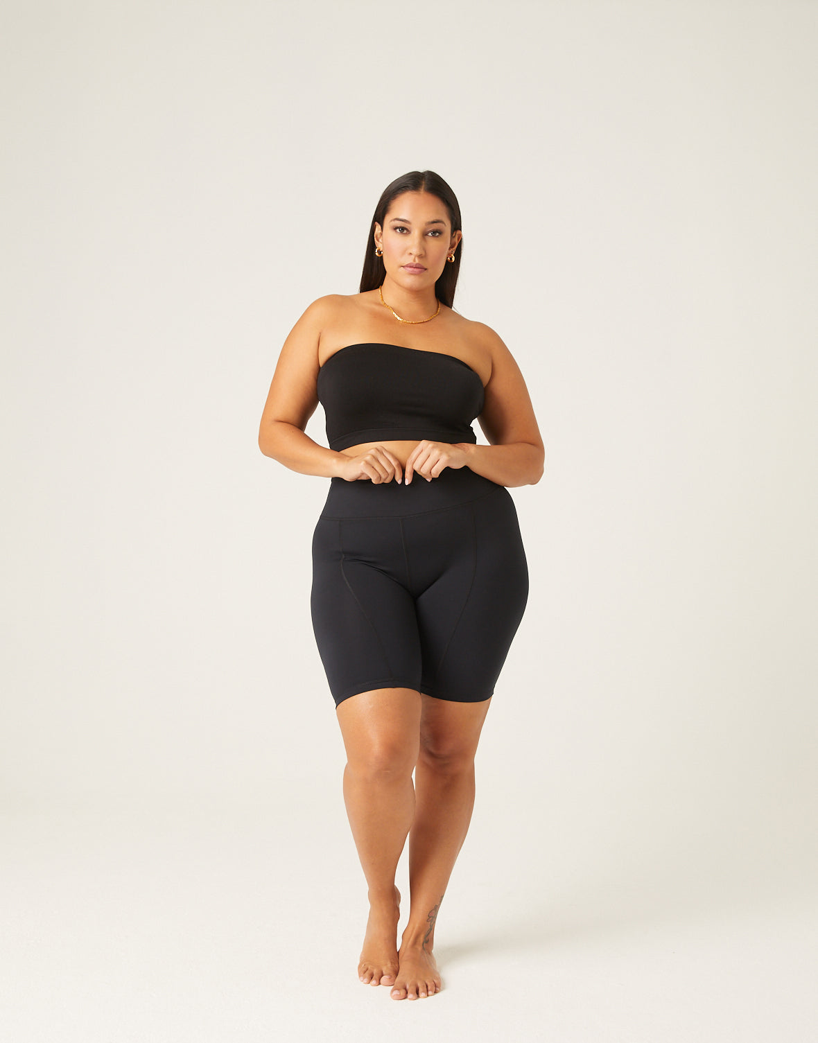Plus Size Super Soft Bike Shorts