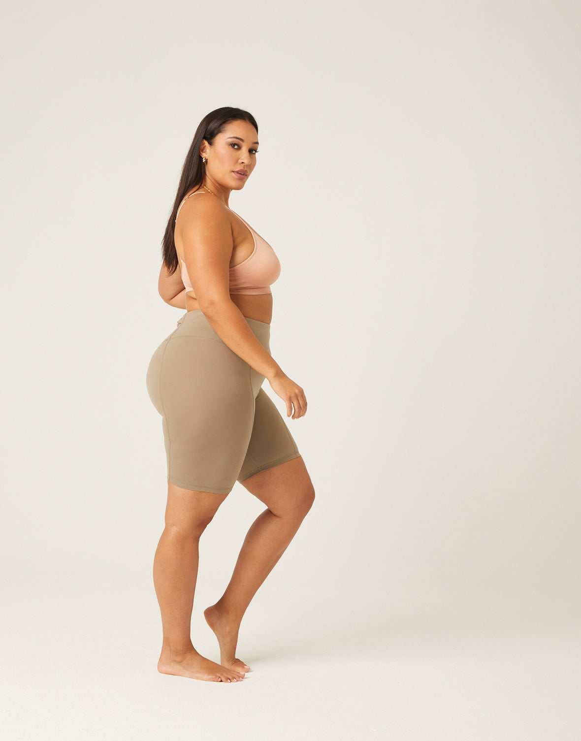 Plus Size Super Soft Bike Shorts