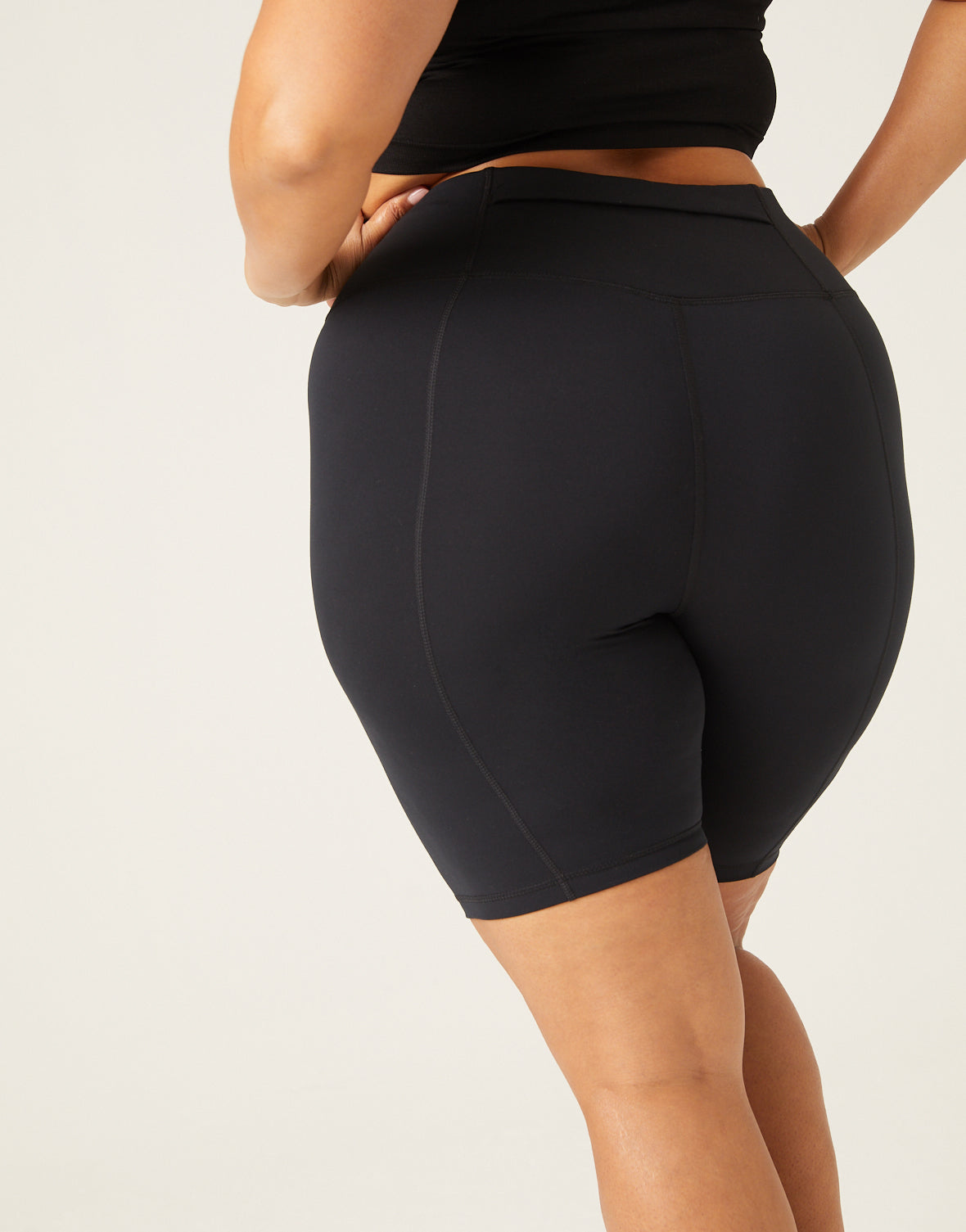 Plus Size Super Soft Bike Shorts