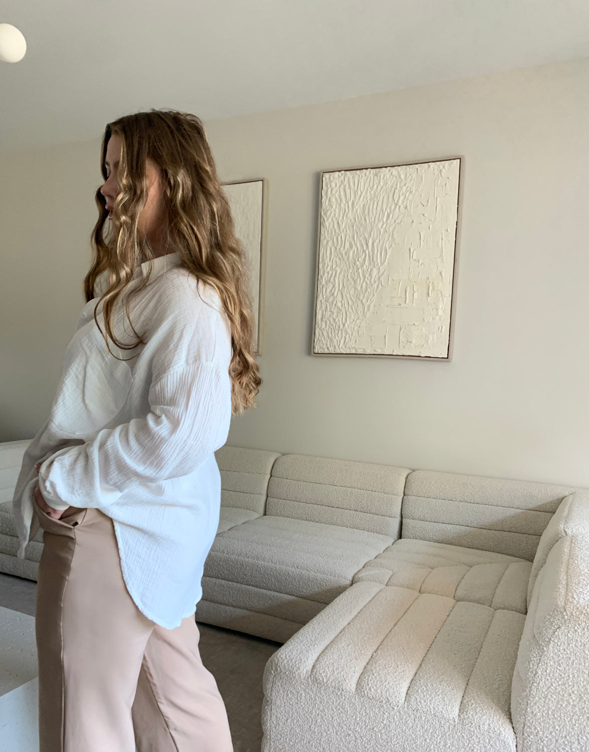Plus Size Solid Trouser Pants
