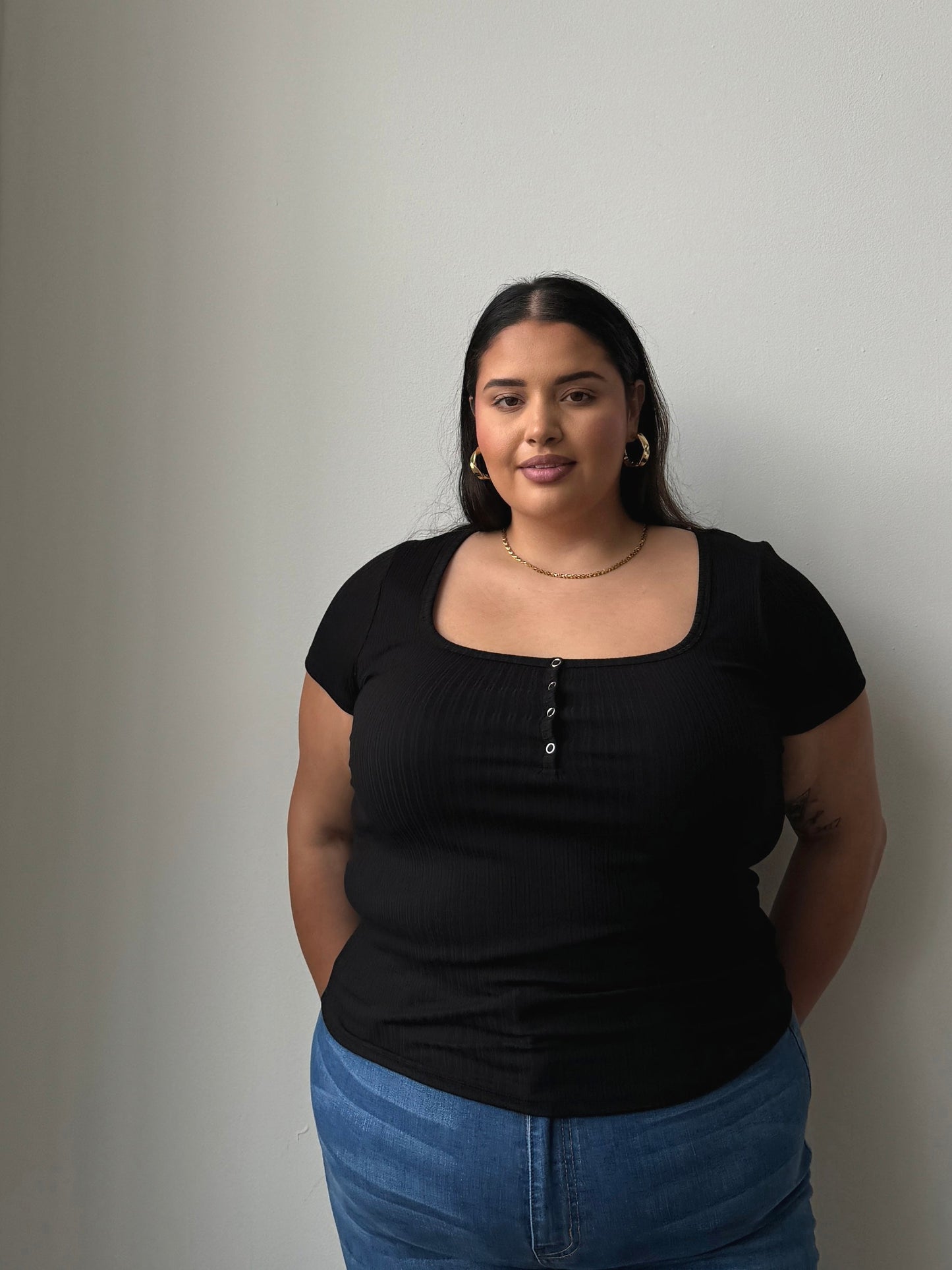 Plus Size Everyday Ribbed Tee