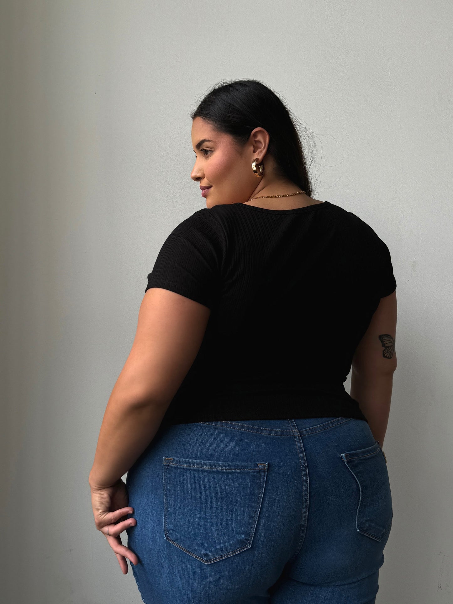 Plus Size Everyday Ribbed Tee
