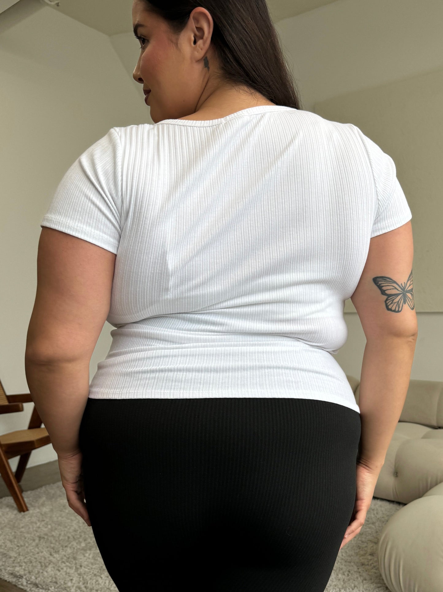 Plus Size Everyday Ribbed Tee