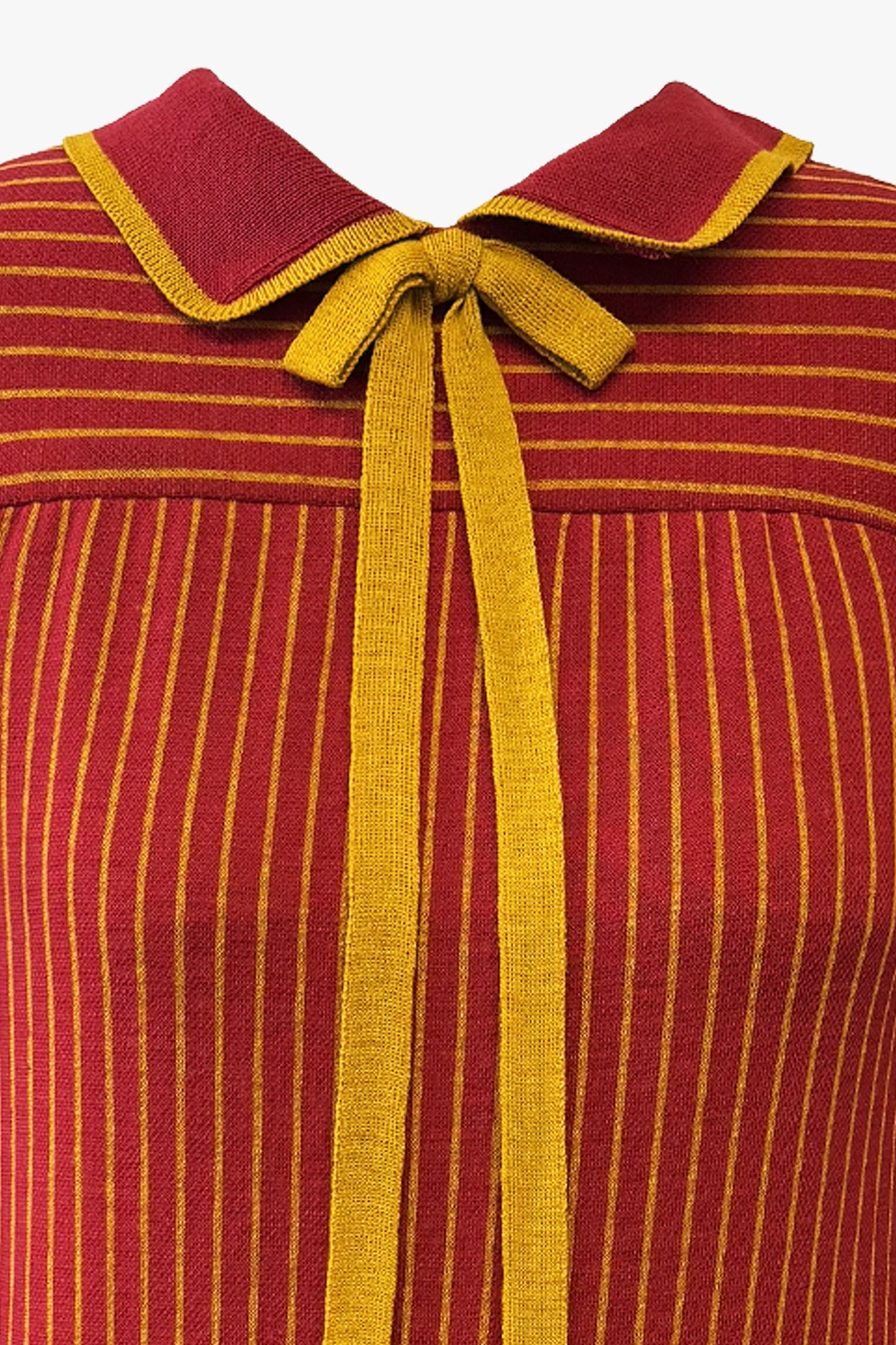 Vintage Sixties Knit Striped Dress