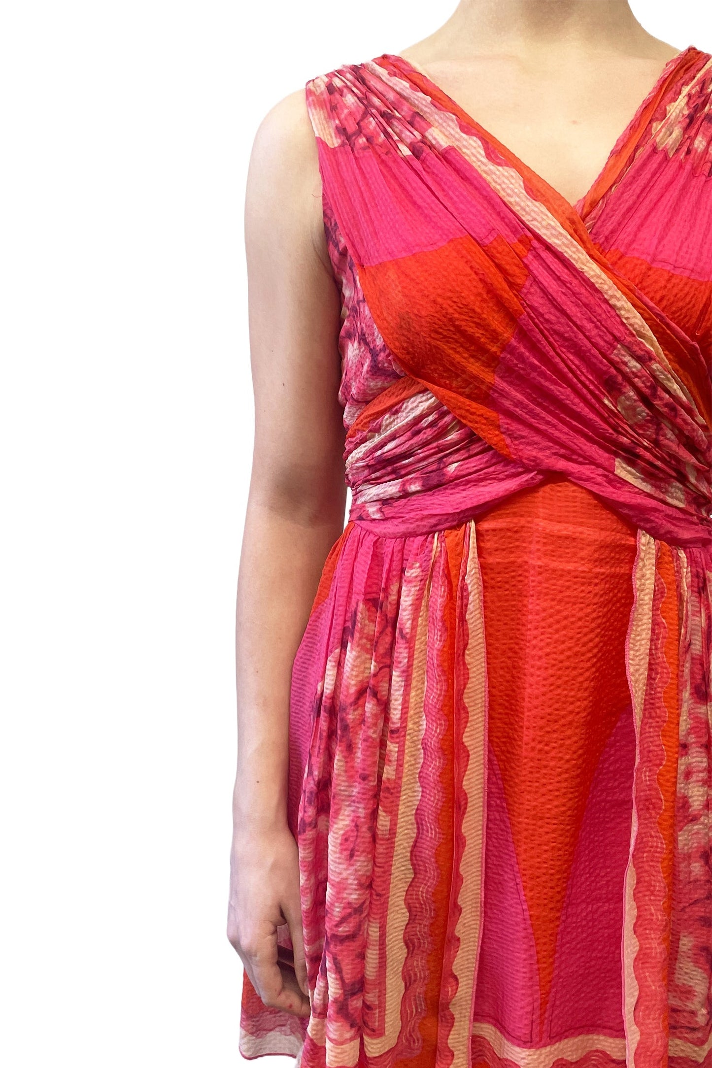 Anna Sui Spring 2009 Tie Dye Party Dress